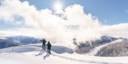 Hüttendorf - PLZ 9852 (Österreich) - Schneeschuhwanderungen in den Kärntner Nockbergen - Trattlers Hof-Chalets