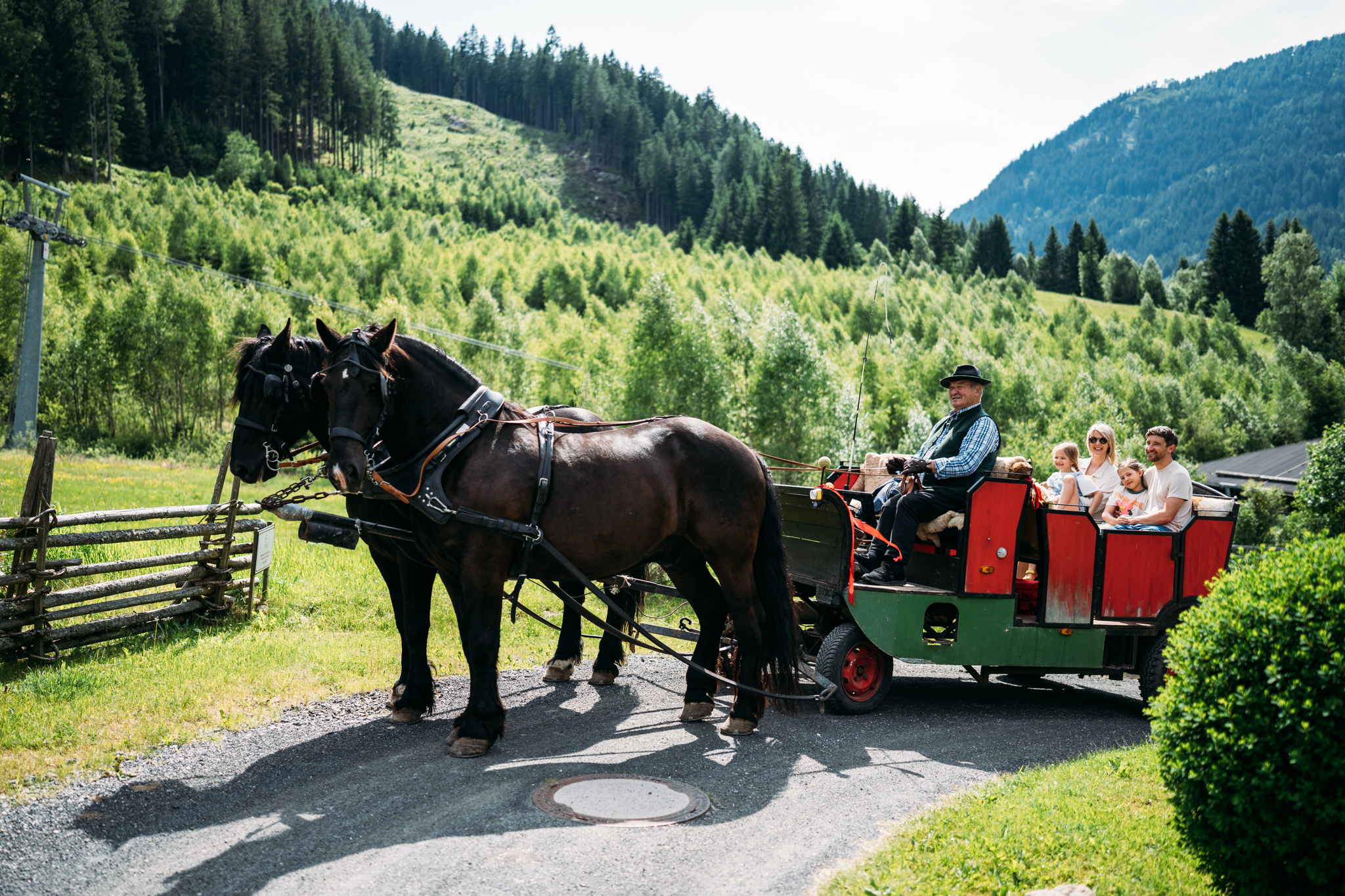 Trattlers Hof-Chalets Ausflugsziele Pferdekutschen-Erlebnisfahrten
