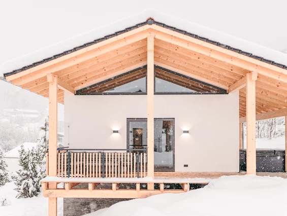 Chalet: Außenansicht - Woid_Liebe&Glück Chalets Bodenmais