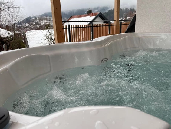 Chalet: Whirlpool - Woid_Liebe&Glück Chalets Bodenmais