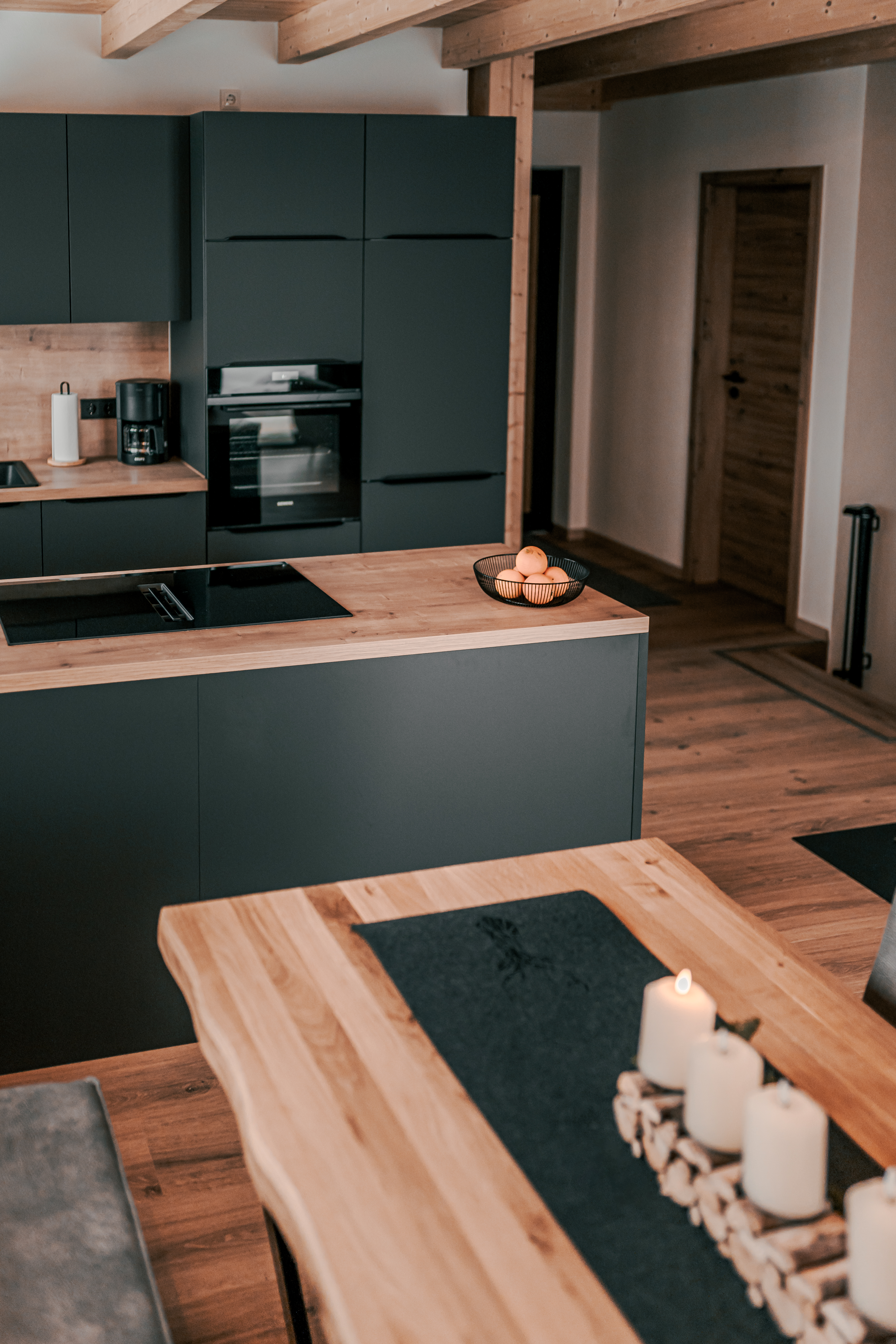 Chalet: Küche - Woid_Liebe&Glück Chalets Bodenmais