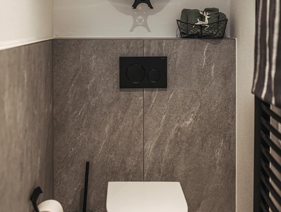 Chalet: großes Badezimmer im UG - Woid_Liebe&Glück Chalets Bodenmais
