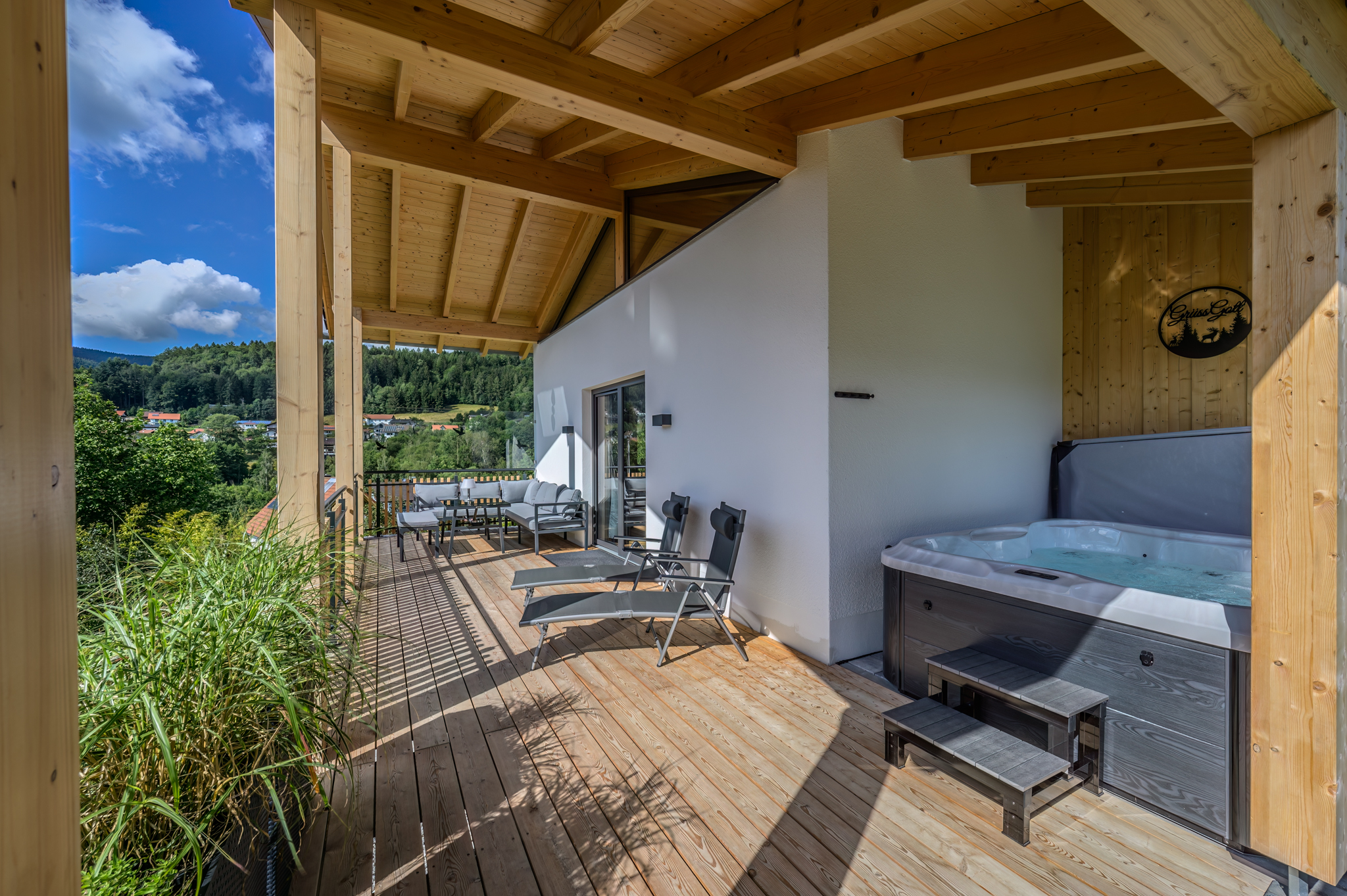 Chalet: Sonnenterrasse - Woid_Liebe&Glück Chalets Bodenmais