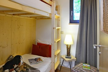Chalet: Kinderzimmer im BaumChalet Luftschloss - BaumChalets im Alpenpark Neuss