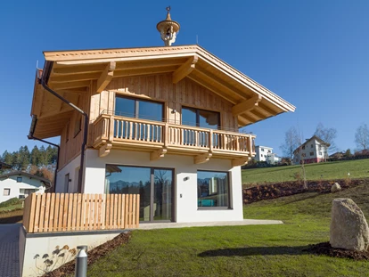 Hüttendorf - Fügenberg - Frontansicht - Chalet´s und Hotel Mariasteinerhof - Weitblickchalets