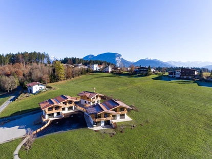 Hüttendorf - Fügenberg - Vogelperspektive - Chalet´s und Hotel Mariasteinerhof - Weitblickchalets