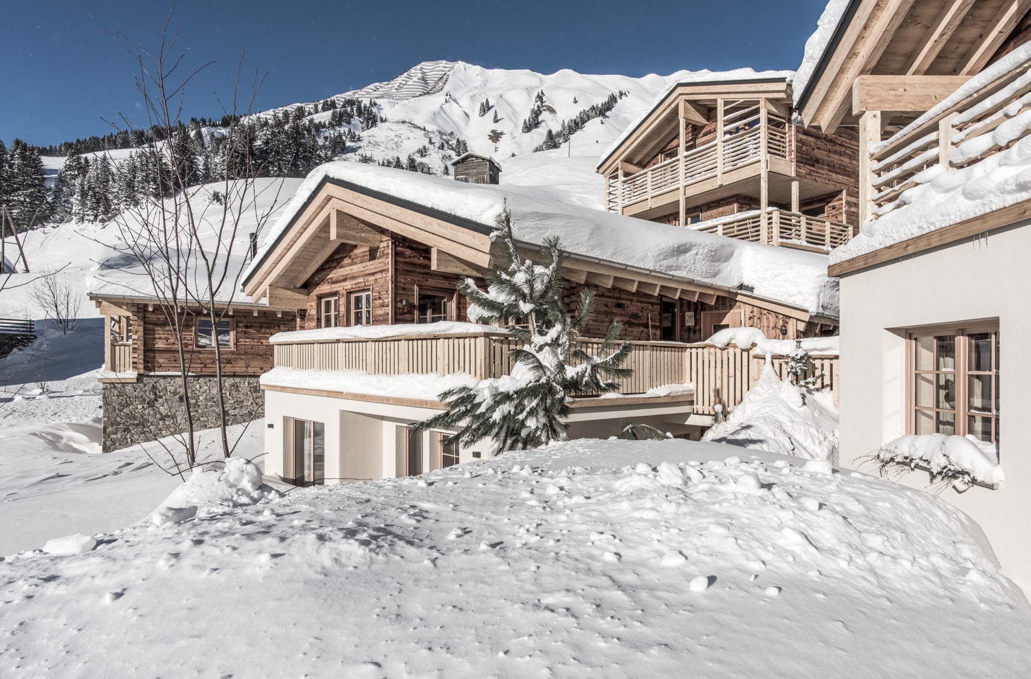 Aadla Walser-Chalets am Arlberg Hütten im Detail Premium Chalet "Family" 4-5 Personen 