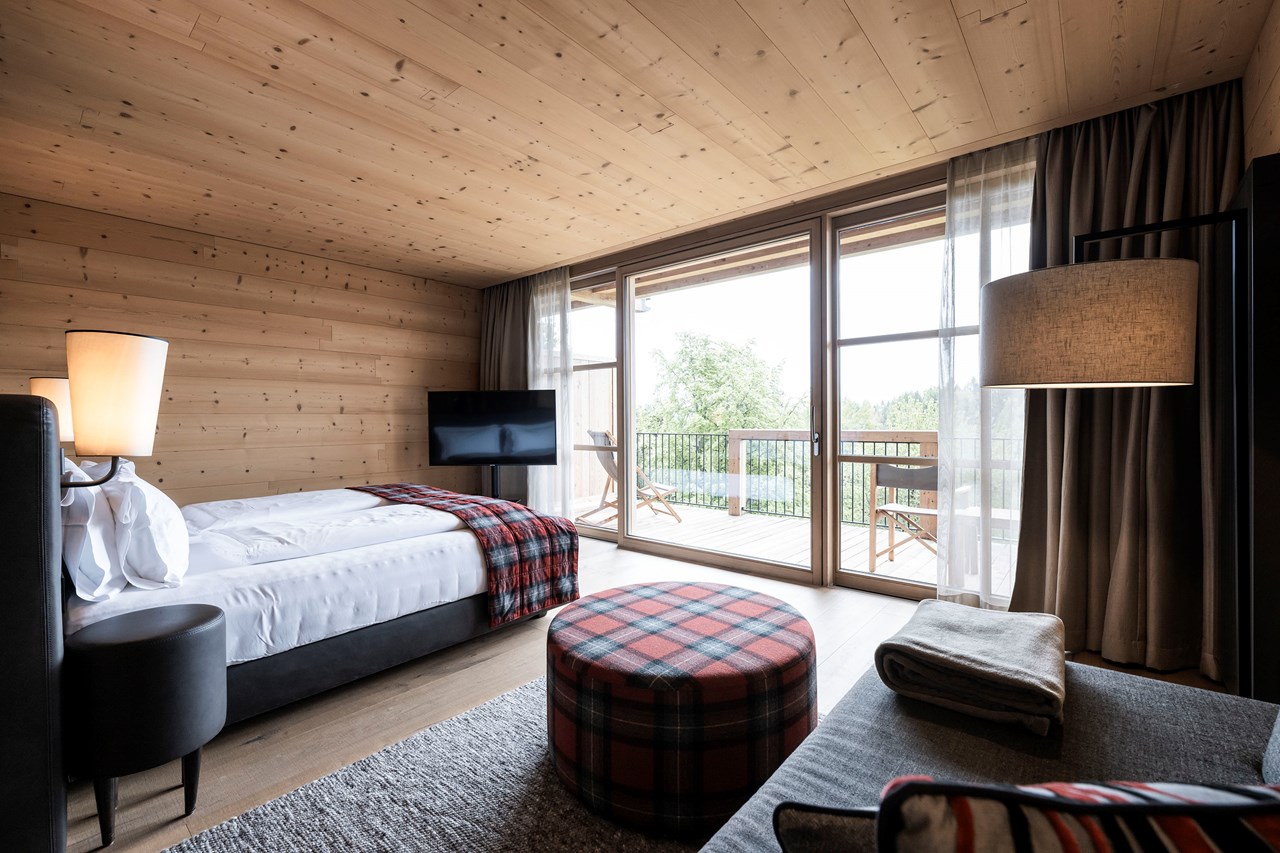 ADLER Lodge RITTEN Hütten im Detail Junior Chalet