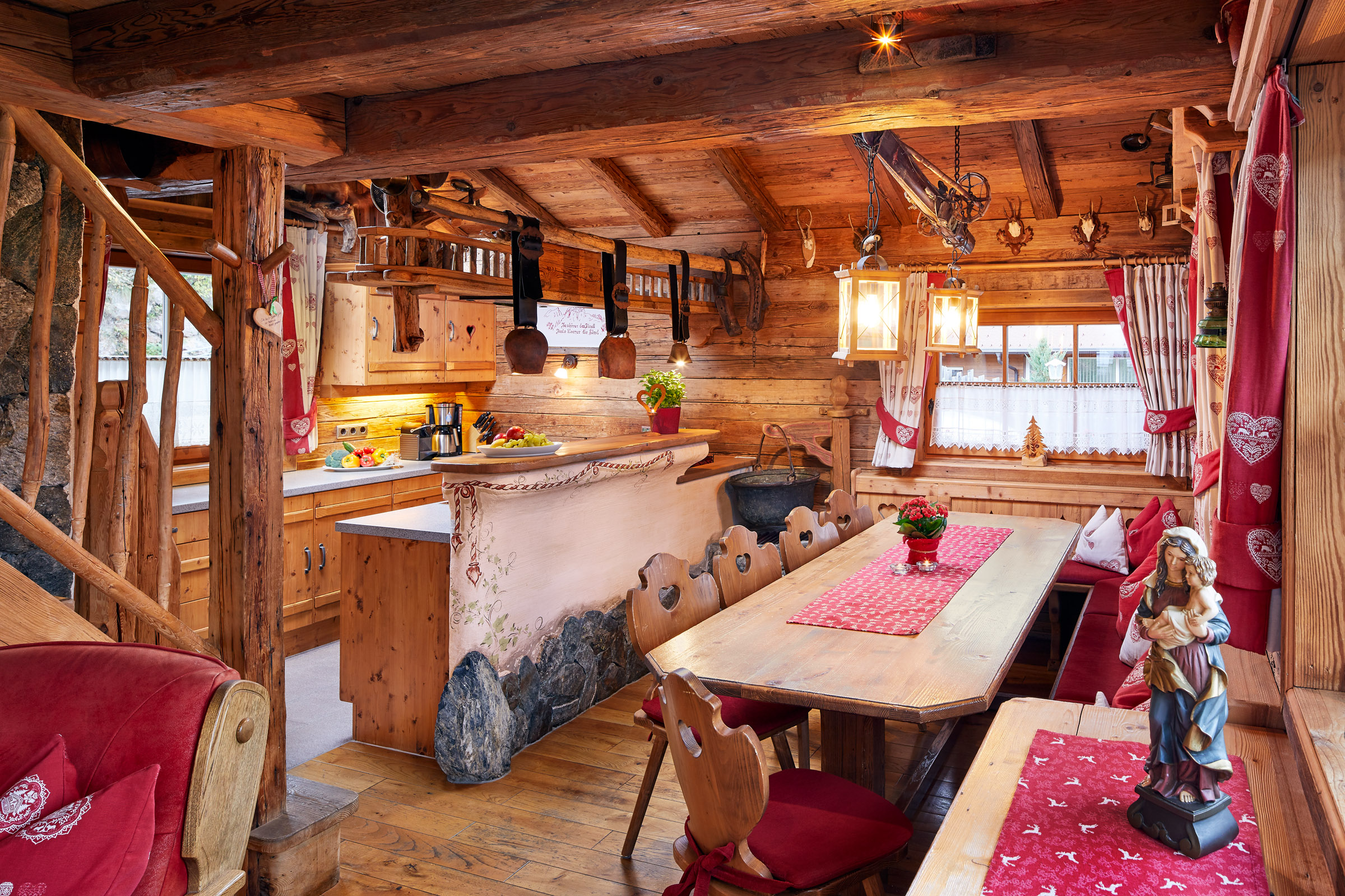 Almdorf Flachau Hütten im Detail Hütte für 10-12 Personen