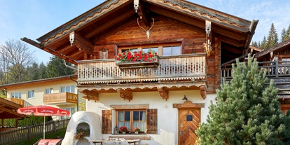 Hüttendorf - Snow Space Salzburg - Flachau - Wagrain - St. Johann - Außenansicht des Chalets - Almdorf Flachau