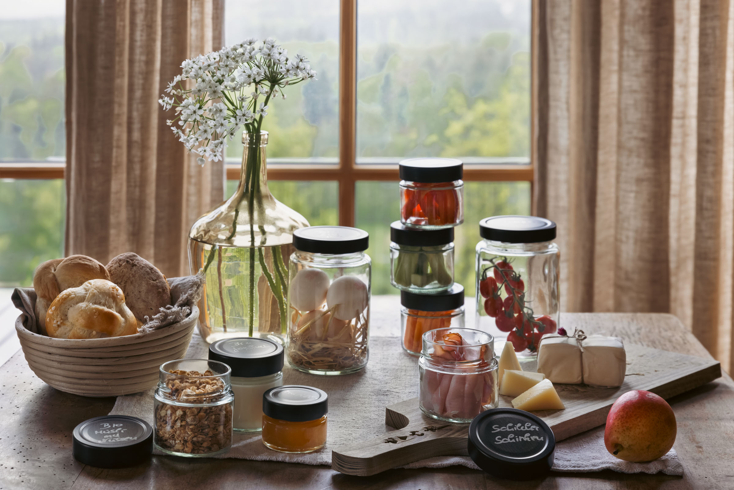 Chalet: Frühstückskisterl mit regionalen und selbstgemachten Köstlichkeiten - Am Wildbachberg - Essen | Trinken