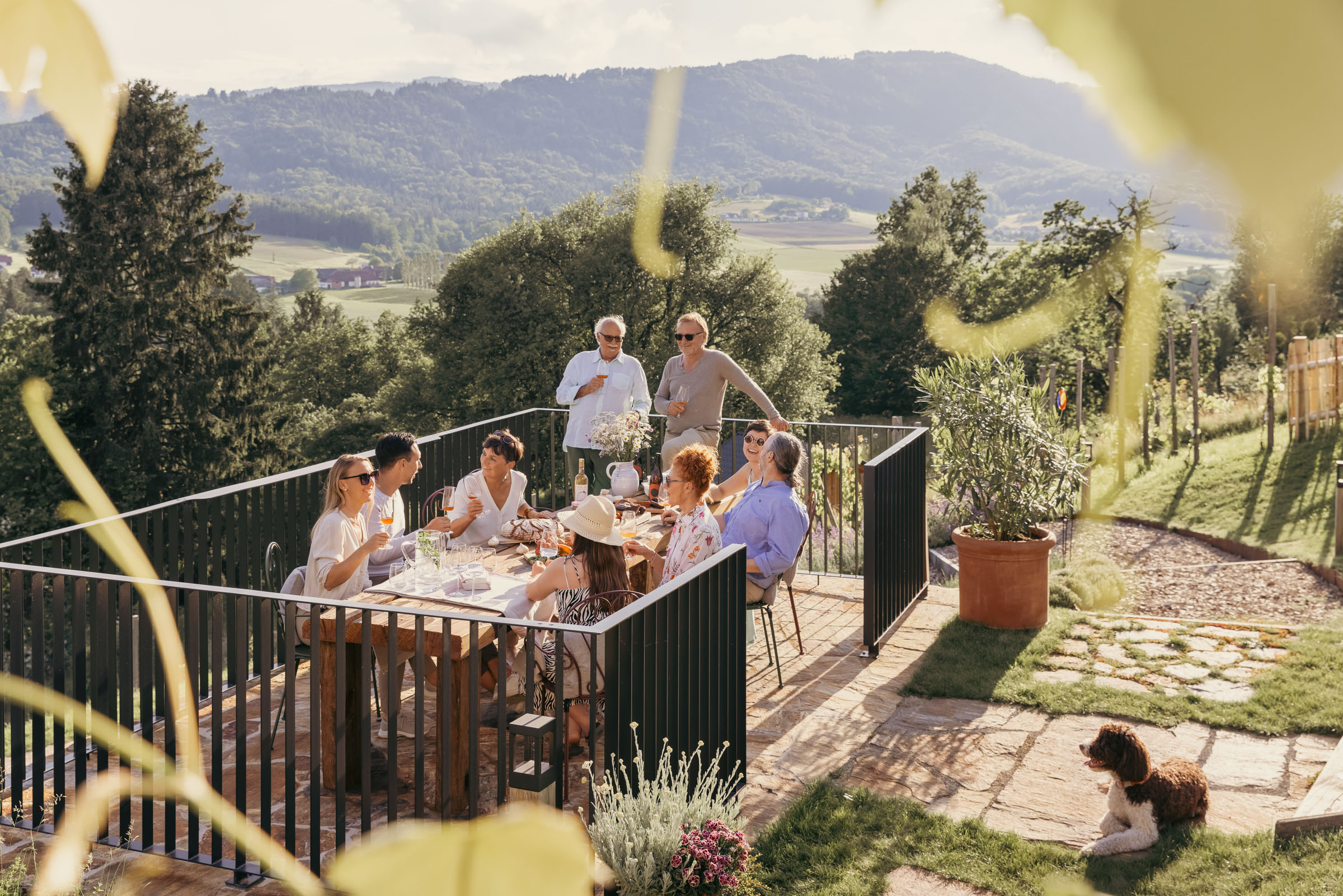 Chalet: Gemeinsam genießen  - Am Wildbachberg - Außen, Essen | Trinken