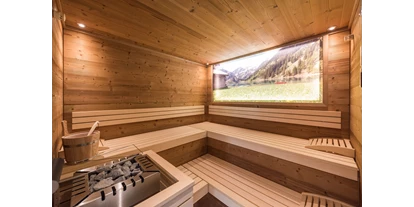 Hüttendorf - Schröcken - Finn Sauna aus Altholz - Almdorf Tirol am Haldensee