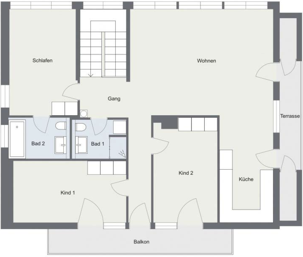 Chalet Cecilia by MYALPS Hütten im Detail Penthouse Cecilia