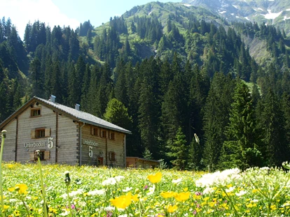 Hüttendorf - Schröcken - Ferienhaus am Berg, für Gruppen bis 16 Personen - Bergfreunde Chalets