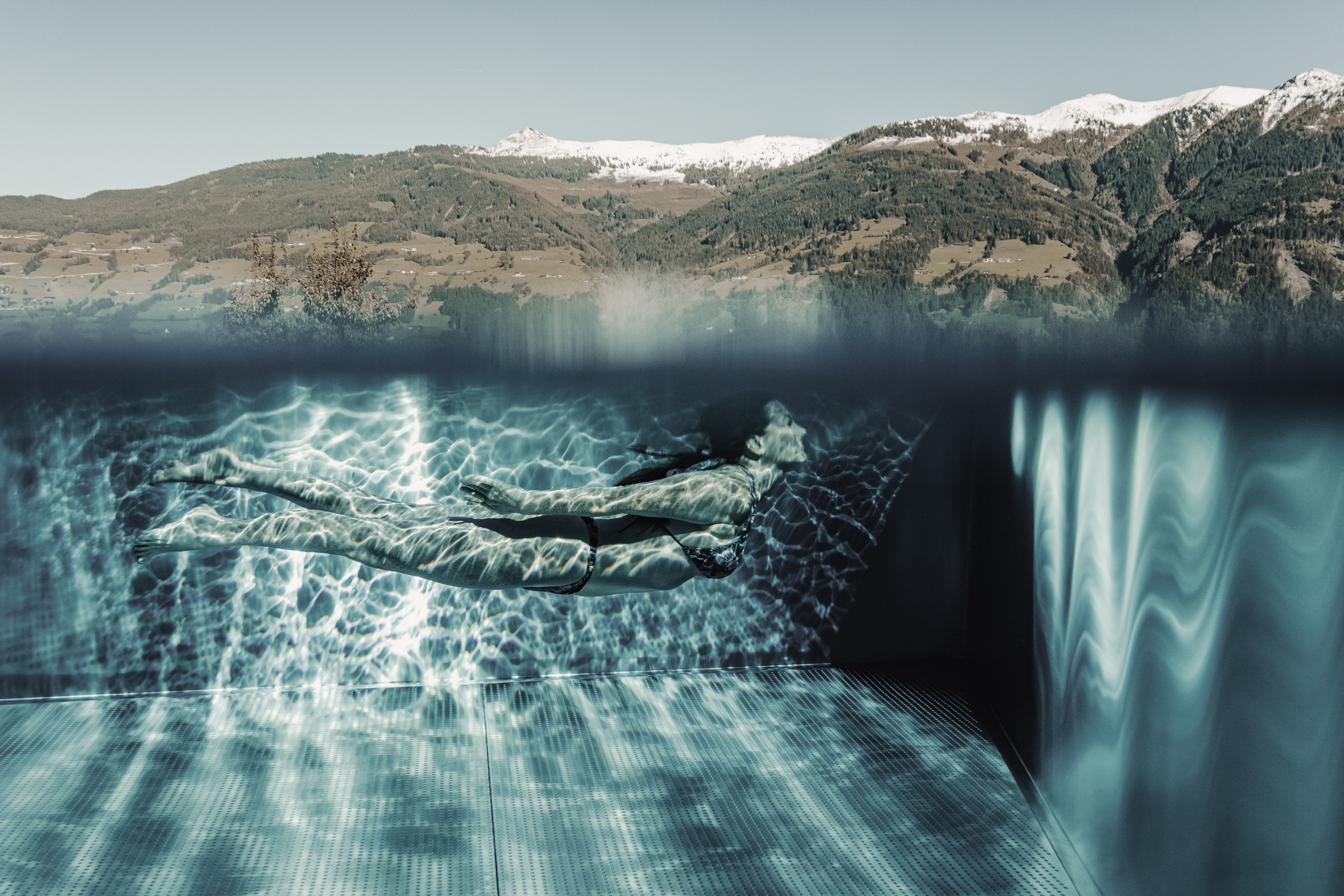 Hüttendorf - Frühstück: Frühstückservice - Infinity Pool - ASTER Chalets | Tirol