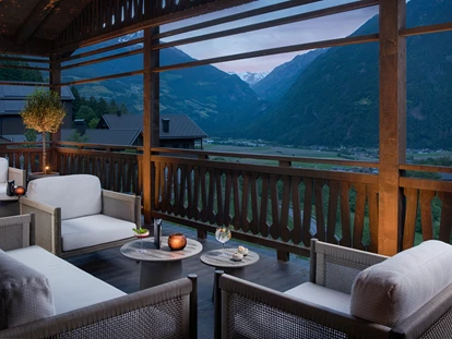 Hüttendorf - Hot Tub: beim Chalet - Panorama Terrasse - AMONTI Chalets *****