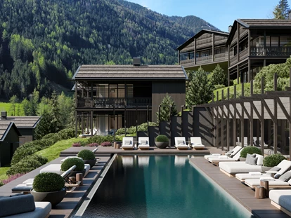 Hüttendorf - Hot Tub: beim Chalet - AMONTI Chalets *****