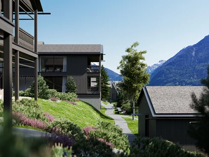 Hüttendorf - Hot Tub: beim Chalet - AMONTI Chalets *****