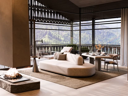 Hüttendorf - Hot Tub: beim Chalet - AMONTI Chalets *****