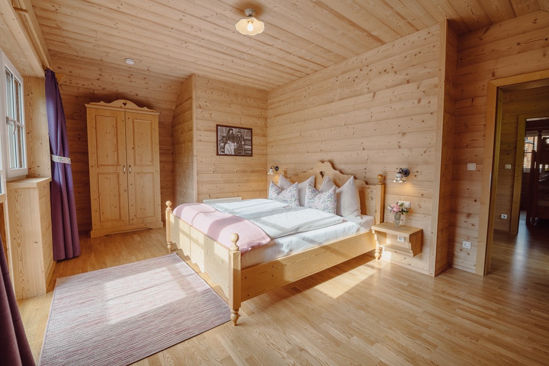 Chalet: Schlafzimmer im Haus Grundlsee - Narzissendorf Zloam