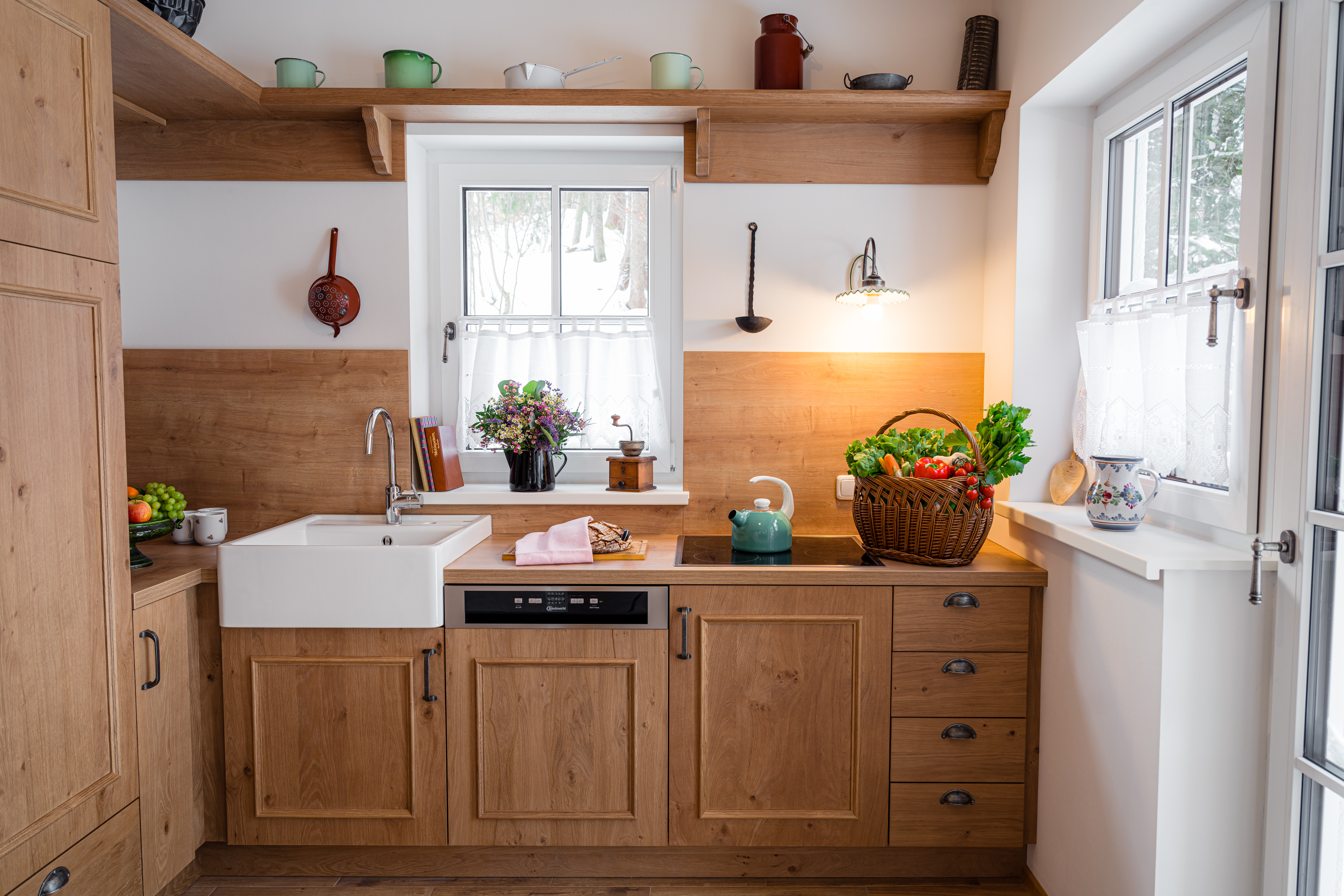 Chalet: Küche im Haus Gössl - Narzissendorf Zloam - Grundlsee - Innen