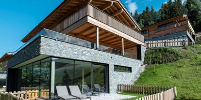 Hüttendorf - Chaletgröße: 8 - 10 Personen - Chalet mit Pool im Sommer - Hüttendorf Schladming
