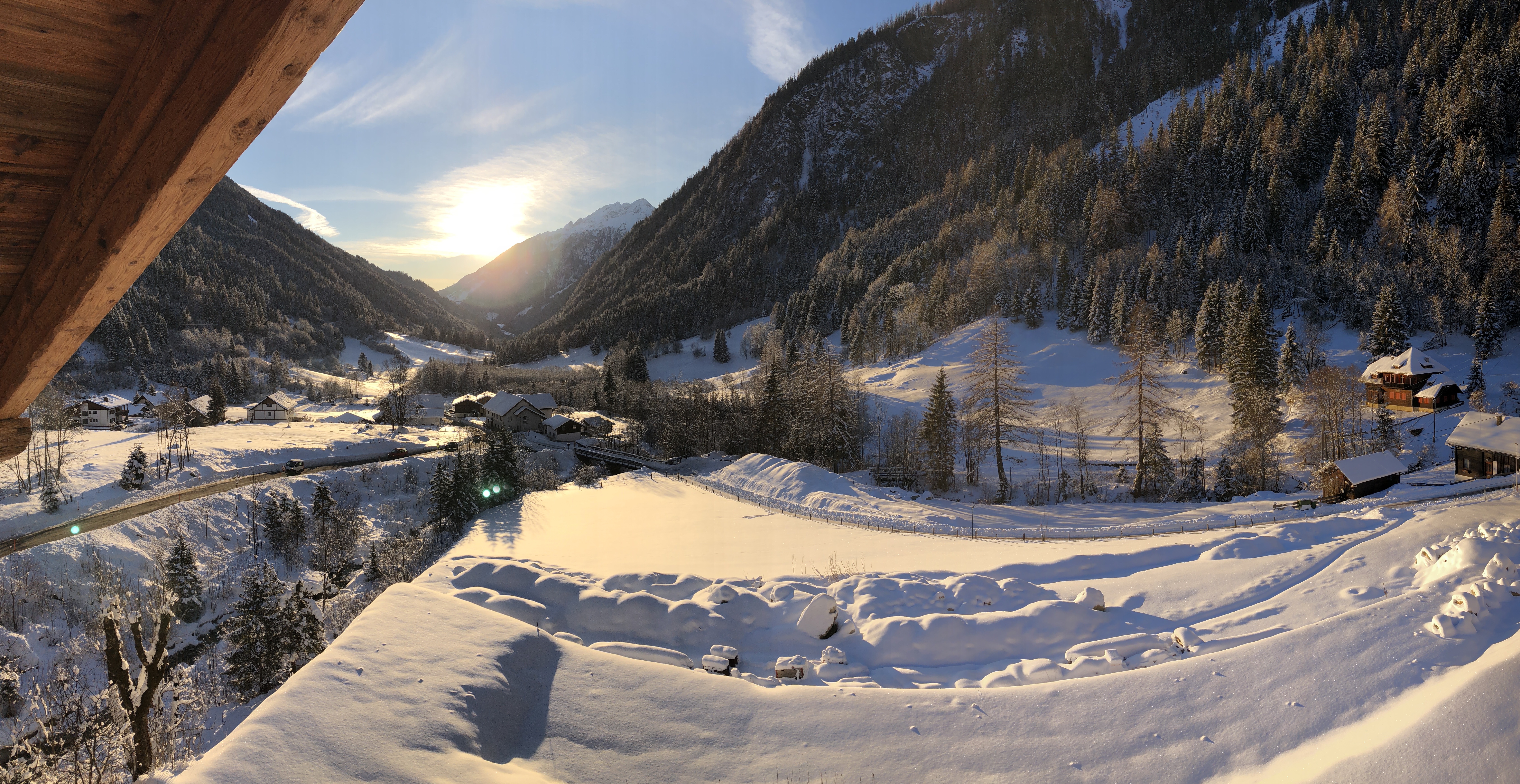 Chalet: Blick ins Mölltal - Chalets Eggerfeld - Umgebung