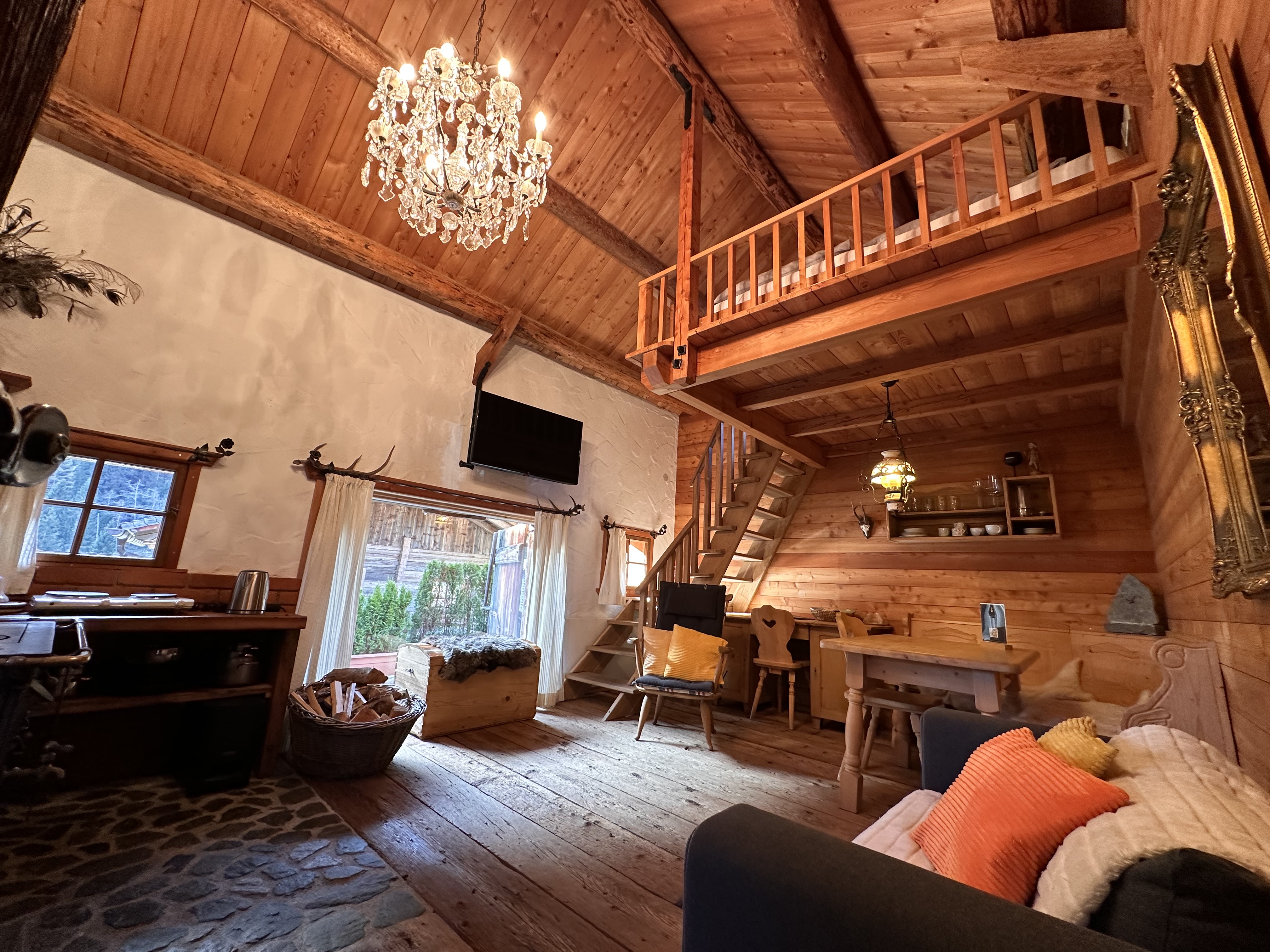 Chalet: Romantikhütte - Chalets Eggerfeld - Innen