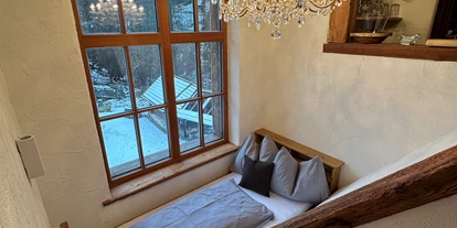 Hüttendorf - Weng (Goldegg) - Einzelbett in der panoramasuite - Hideaway Eggerfeld