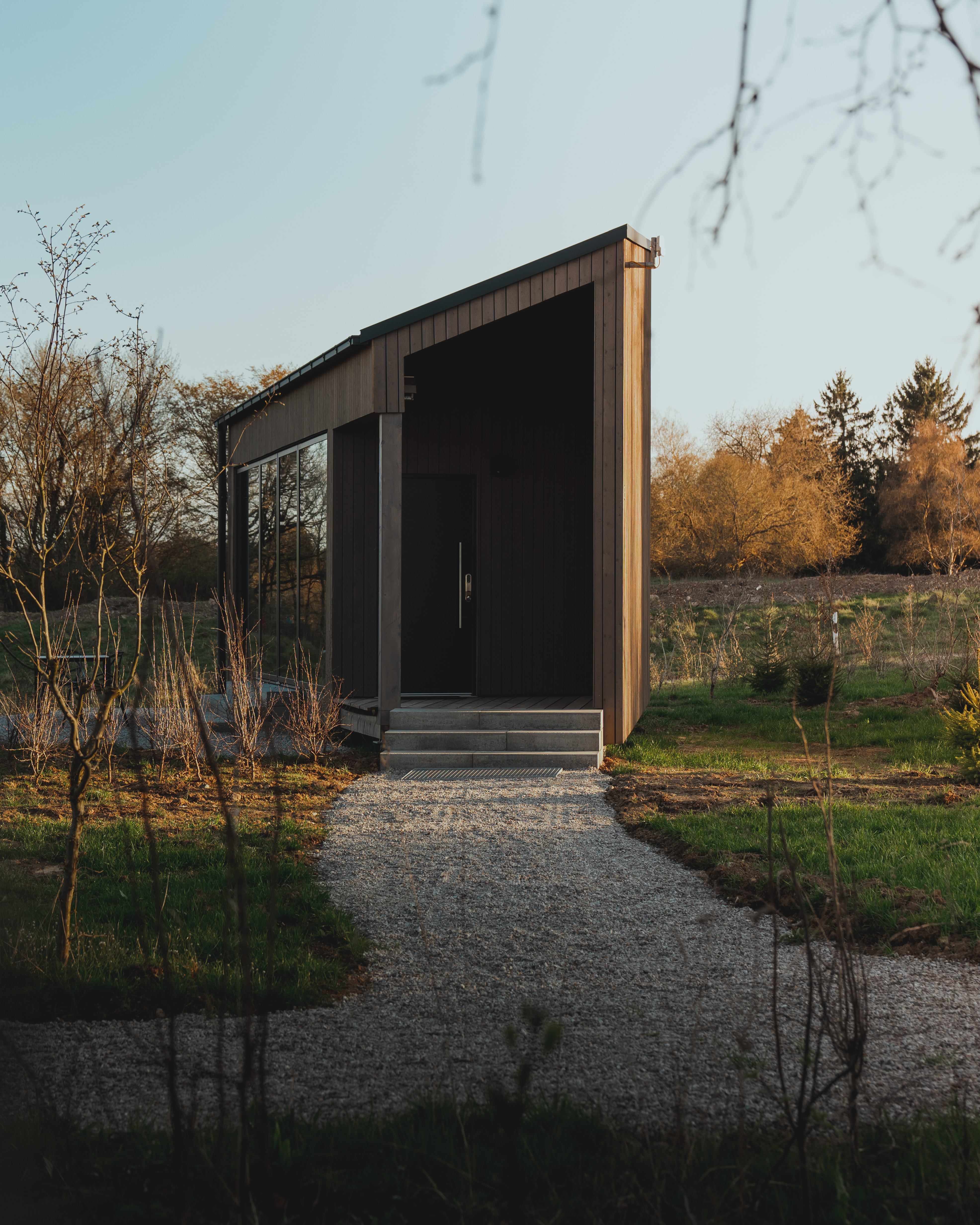 Chalet: Außenansicht 2er Cabin Stars - Neugrad-Eifel