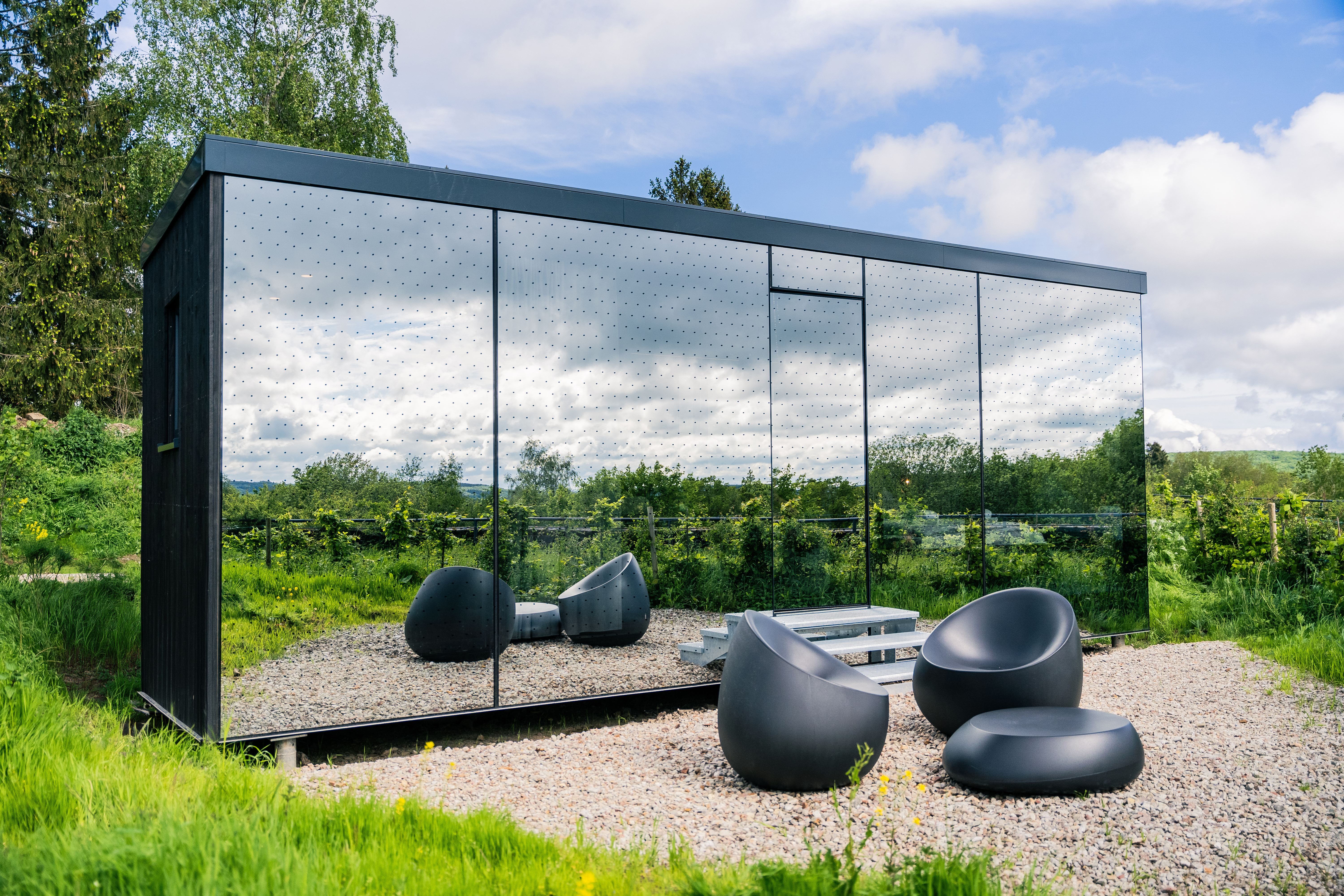 Chalet: Außenansicht 2er Cabin Style - Neugrad-Eifel