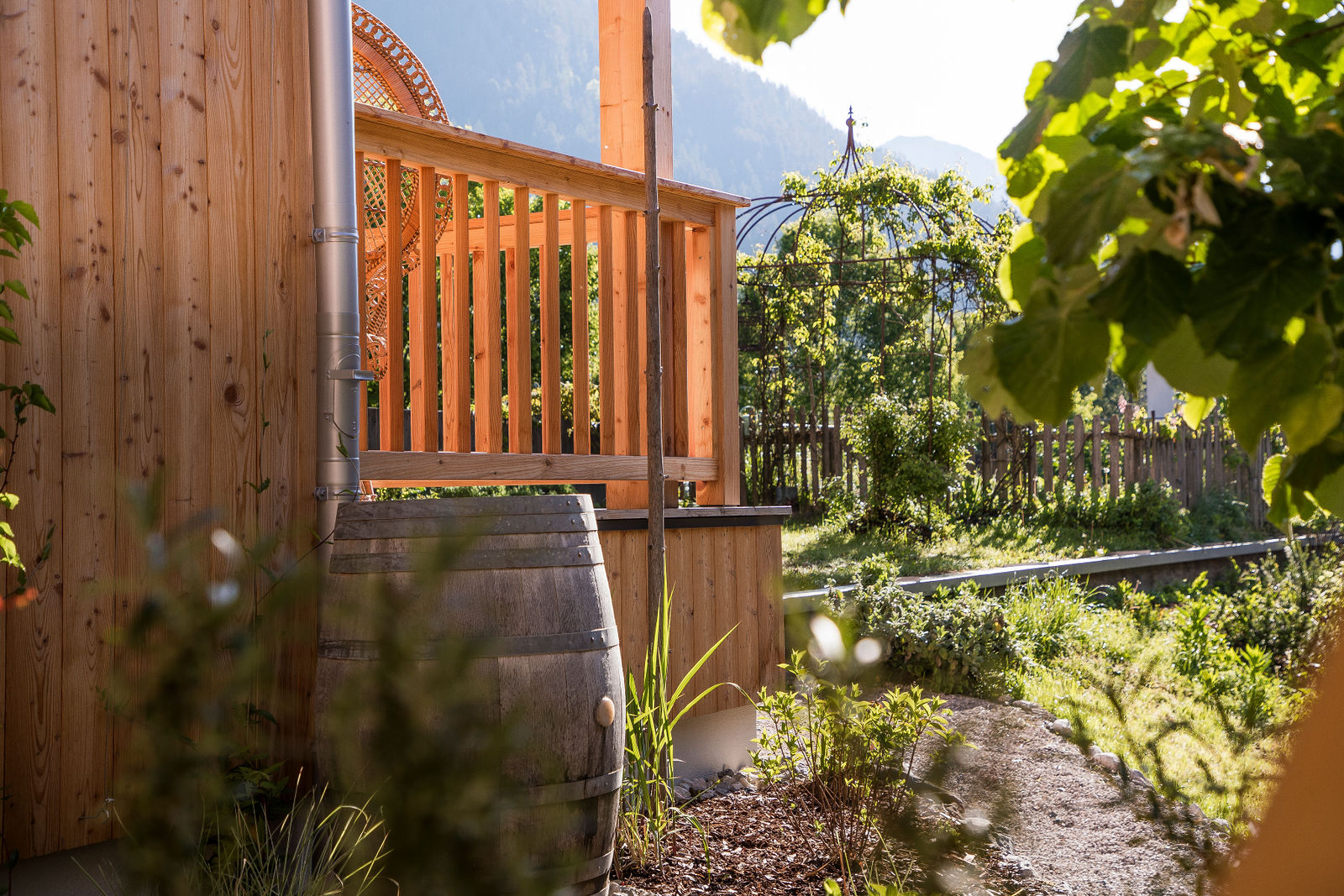 Chalet: Privater Zugang zur Casa und zum Tiny Chalet Kalipe. - ALPEGG CHALETS - Außen