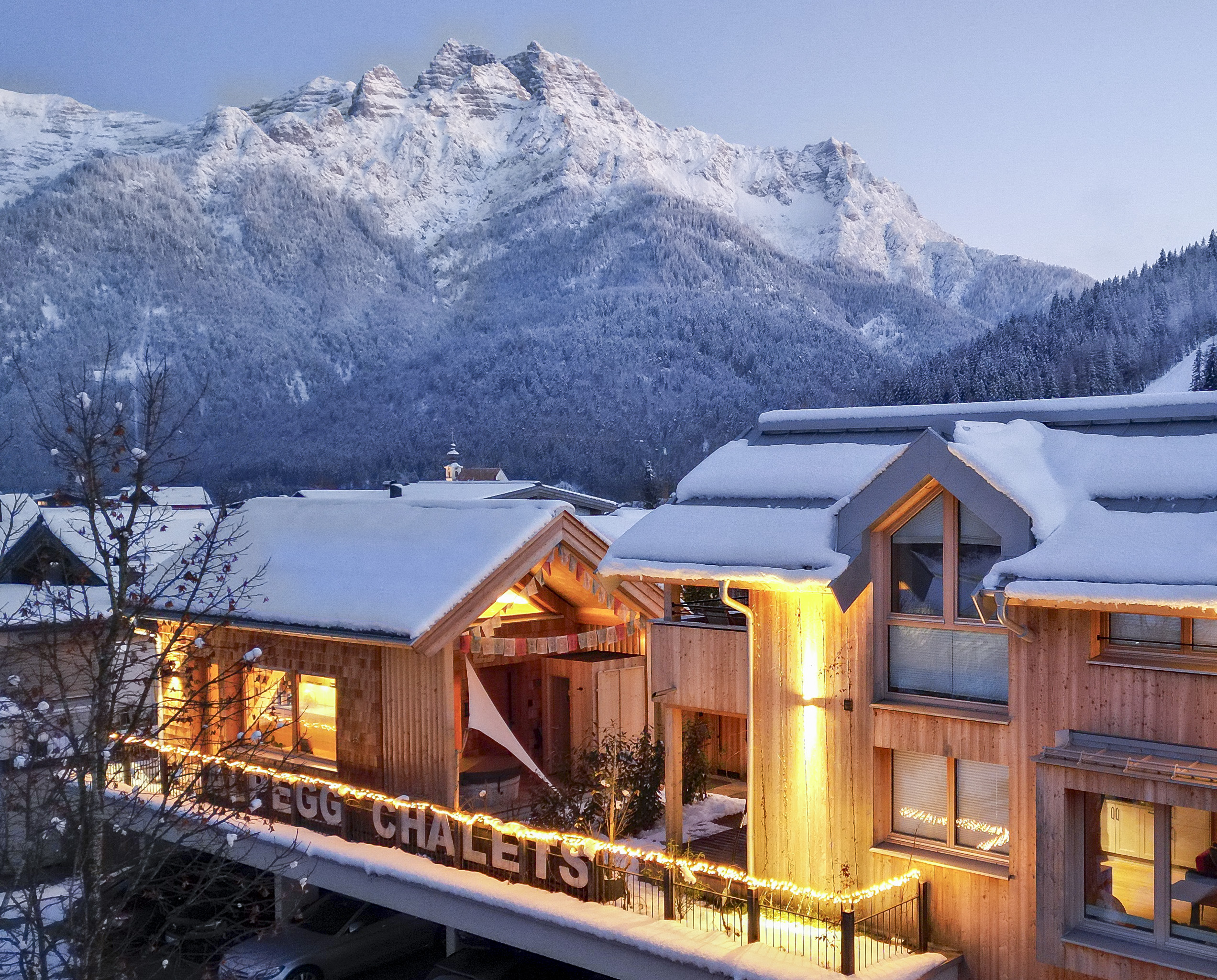 Chalet: Tiny Chalet Kalipe Außenansicht - ALPEGG CHALETS - Außen, Umgebung